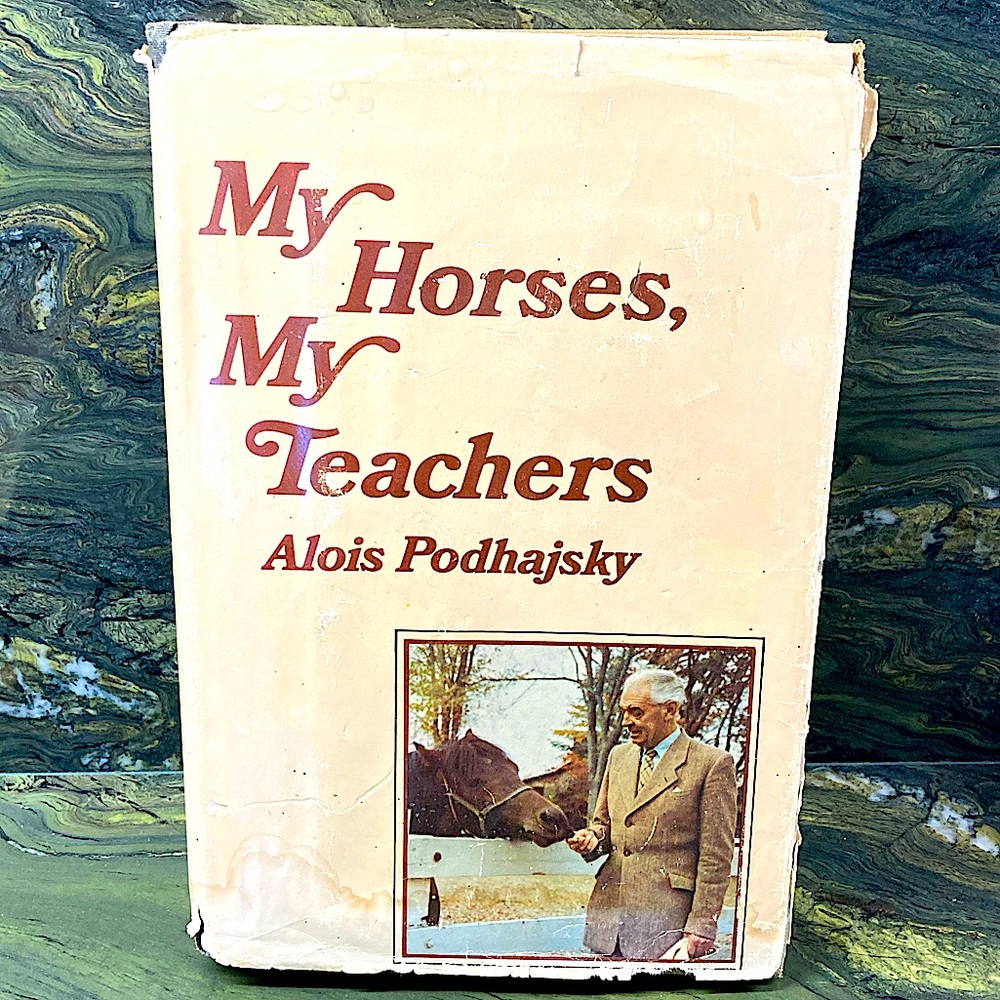 My Horses My Teachers Book Vintage.